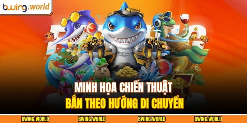 Minh họa chiến thuật bắn theo hướng di chuyển